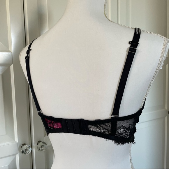 La senza black lace bra with crystals - Picture 4 of 5